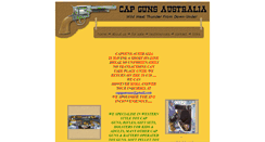 Desktop Screenshot of capguns.com.au